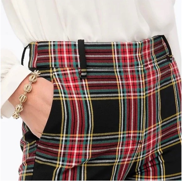 J. CREW STEWART PLAID RUBY PANT / 6 - Picture 2 of 12